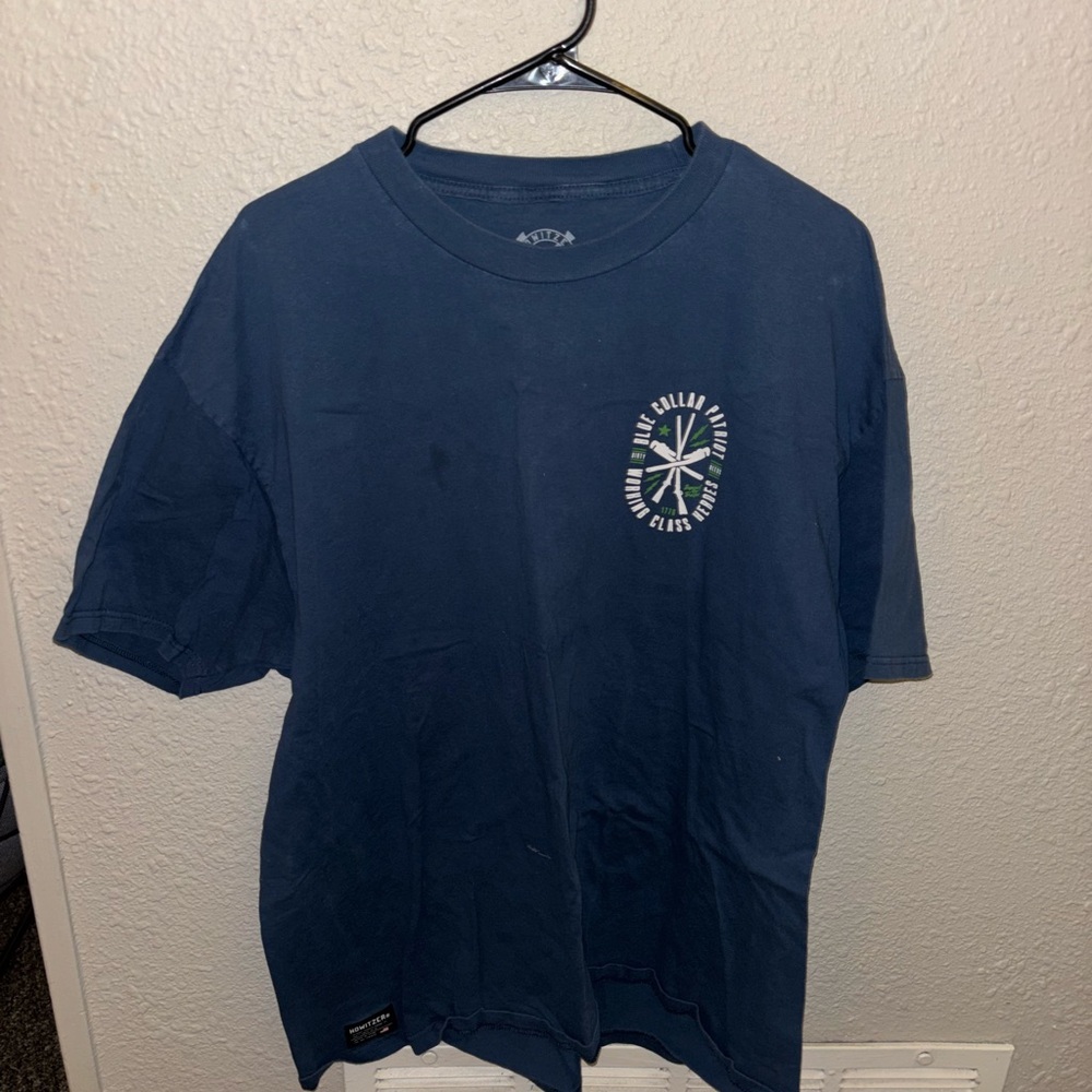 Howitzer Riot Men’s Blue Collar Patriot Tee 2XL